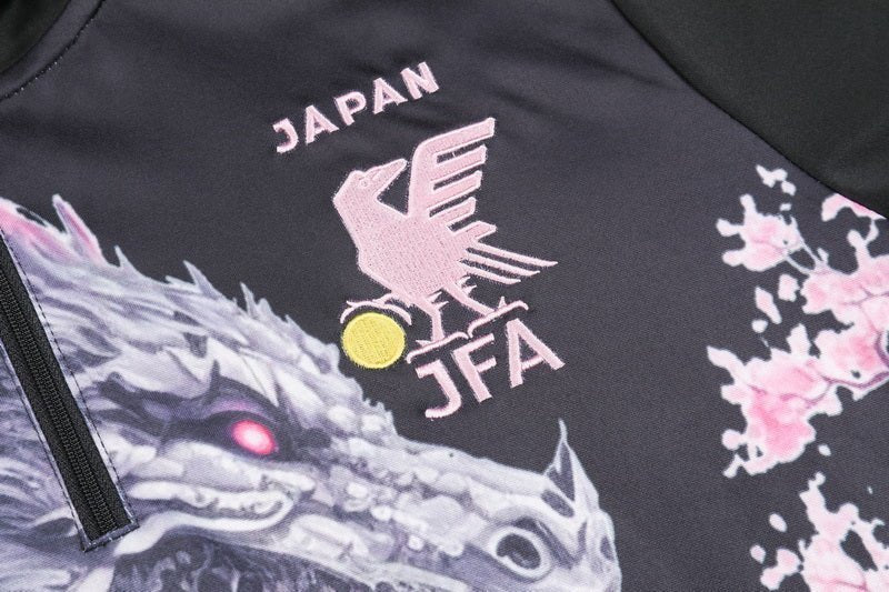 Japan "Sakura Dragon" Tracksuit from FootballPrestige.com - Premium Football Kits