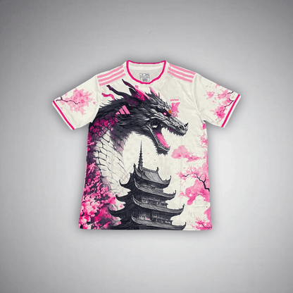 Japan "Sakura Temple" Premium Kit from FootballPrestige.com - Premium Football Kits