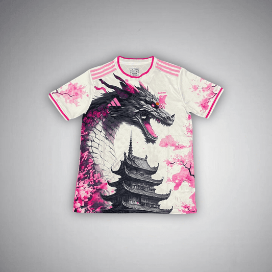 Japan "Sakura Temple" Premium Kit from FootballPrestige.com - Premium Football Kits