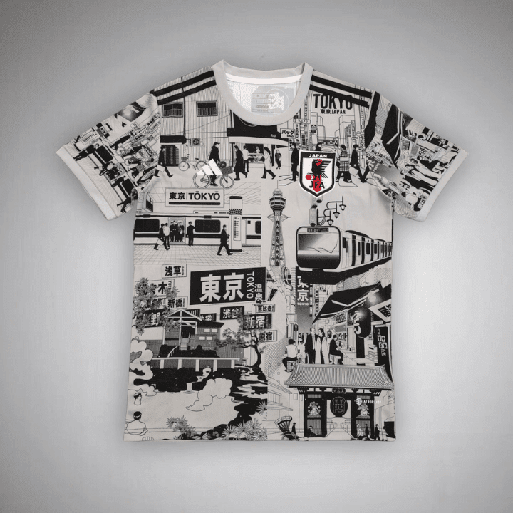 Japan "Tokyo" Premium Kit from FootballPrestige.com - Premium Football Kits