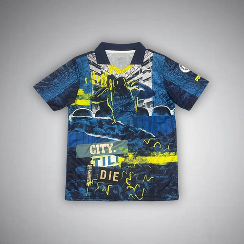 Manchester City "City Till I Die" Premium Kit from FootballPrestige.com - Premium Football Kits