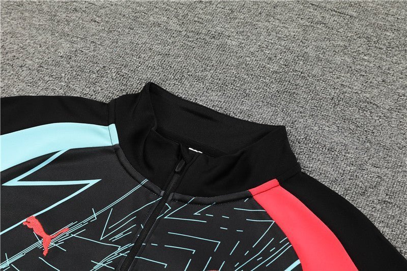 Manchester City "Lightning Sky" Premium Tracksuit from FootballPrestige.com - Premium Football Kits