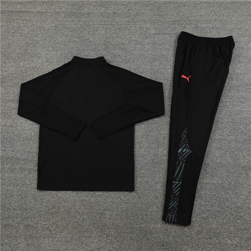 Manchester City "Lightning Sky" Premium Tracksuit from FootballPrestige.com - Premium Football Kits