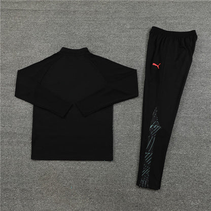 Manchester City "Lightning Sky" Premium Tracksuit from FootballPrestige.com - Premium Football Kits