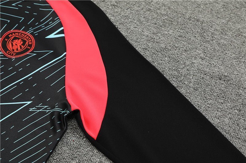 Manchester City "Lightning Sky" Premium Tracksuit from FootballPrestige.com - Premium Football Kits