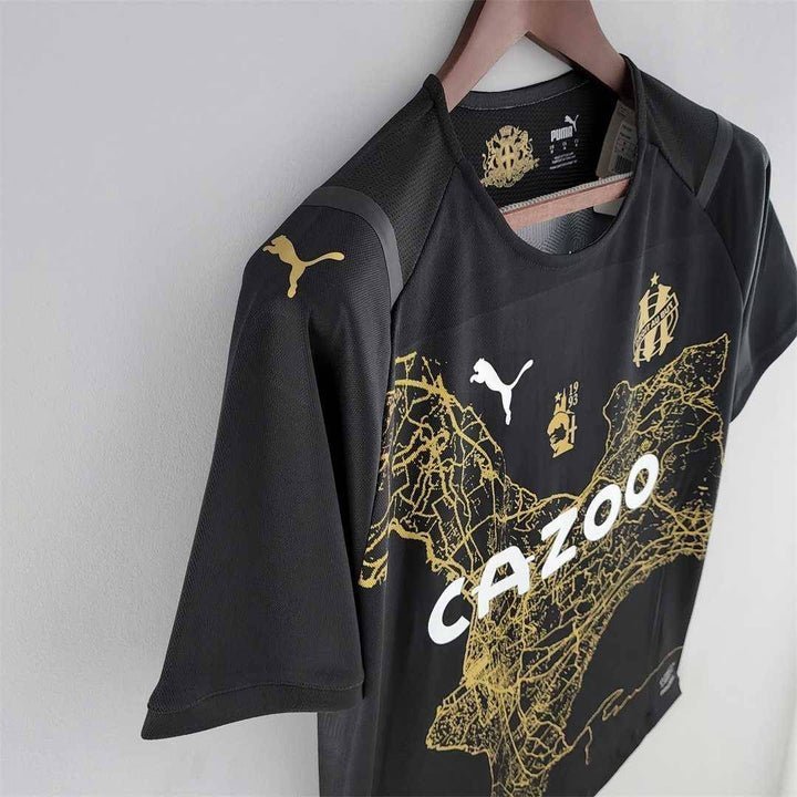 Olimpique De Marseille "Phocaean Cityscape" Premium Kit from FootballPrestige.com - Premium Football Kits