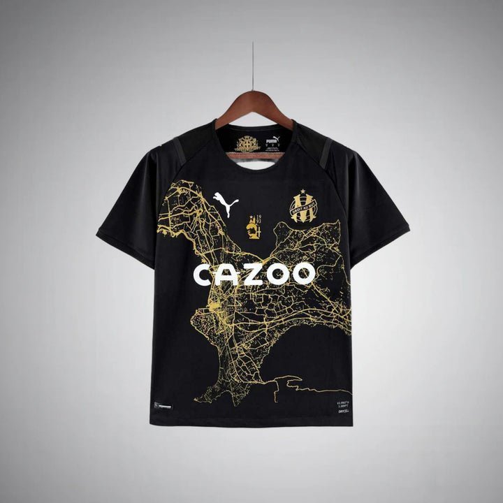 Olimpique De Marseille "Phocaean Cityscape" Premium Kit from FootballPrestige.com - Premium Football Kits