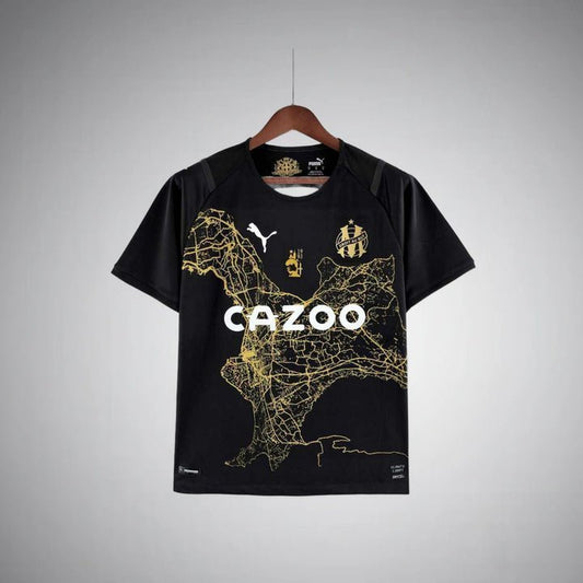 Olimpique De Marseille "Phocaean Cityscape" Premium Kit from FootballPrestige.com - Premium Football Kits