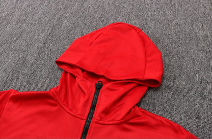 Portugal Red Tracksuit Premium from FootballPrestige.com - Premium Football Kits