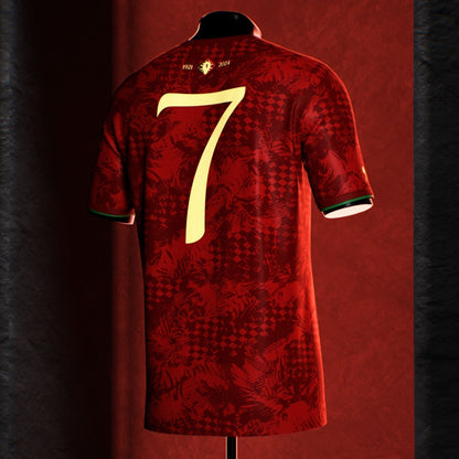 Portugal "The Siu" Premium Red Kit from FootballPrestige.com - Premium Football Kits