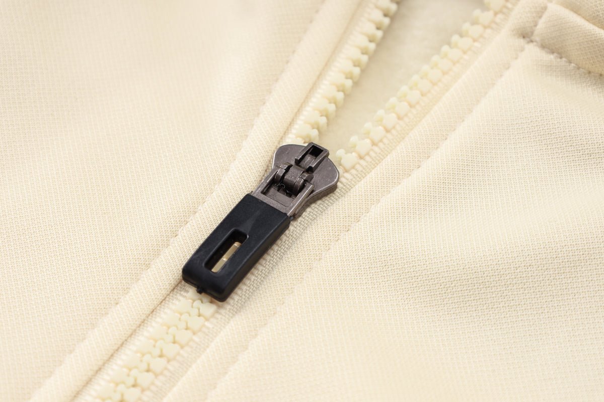 PSG Beige and Black Premium Tracksuit from FootballPrestige.com - Premium Football Kits
