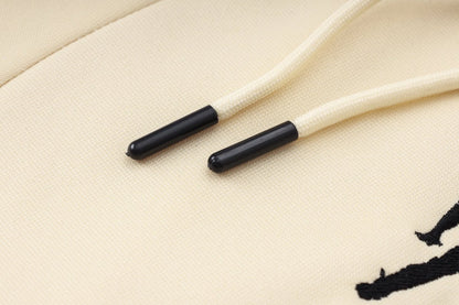 PSG Beige and Black Premium Tracksuit from FootballPrestige.com - Premium Football Kits