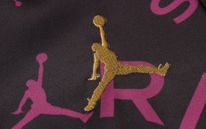 PSG Black and Purple x Gold Premium Tracksuit from FootballPrestige.com - Premium Football Kits