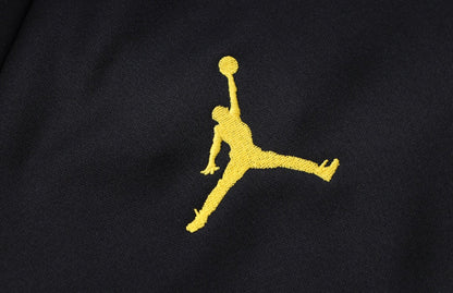 PSG Black and Yellow Premium Tracksuit from FootballPrestige.com - Premium Football Kits