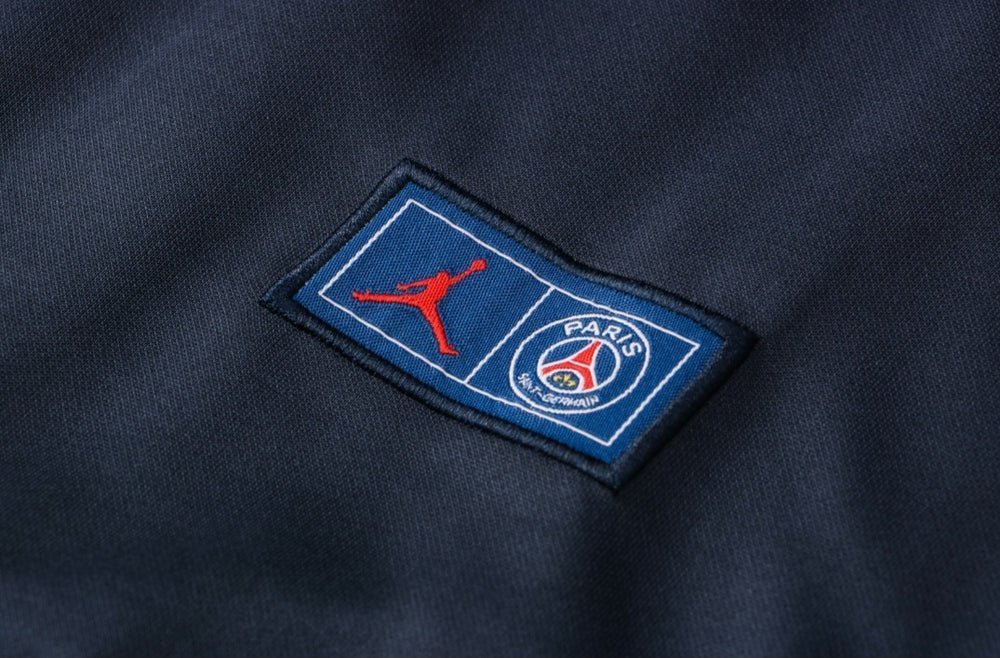 PSG Dark Blue and Red Premium Tracksuit from FootballPrestige.com - Premium Football Kits