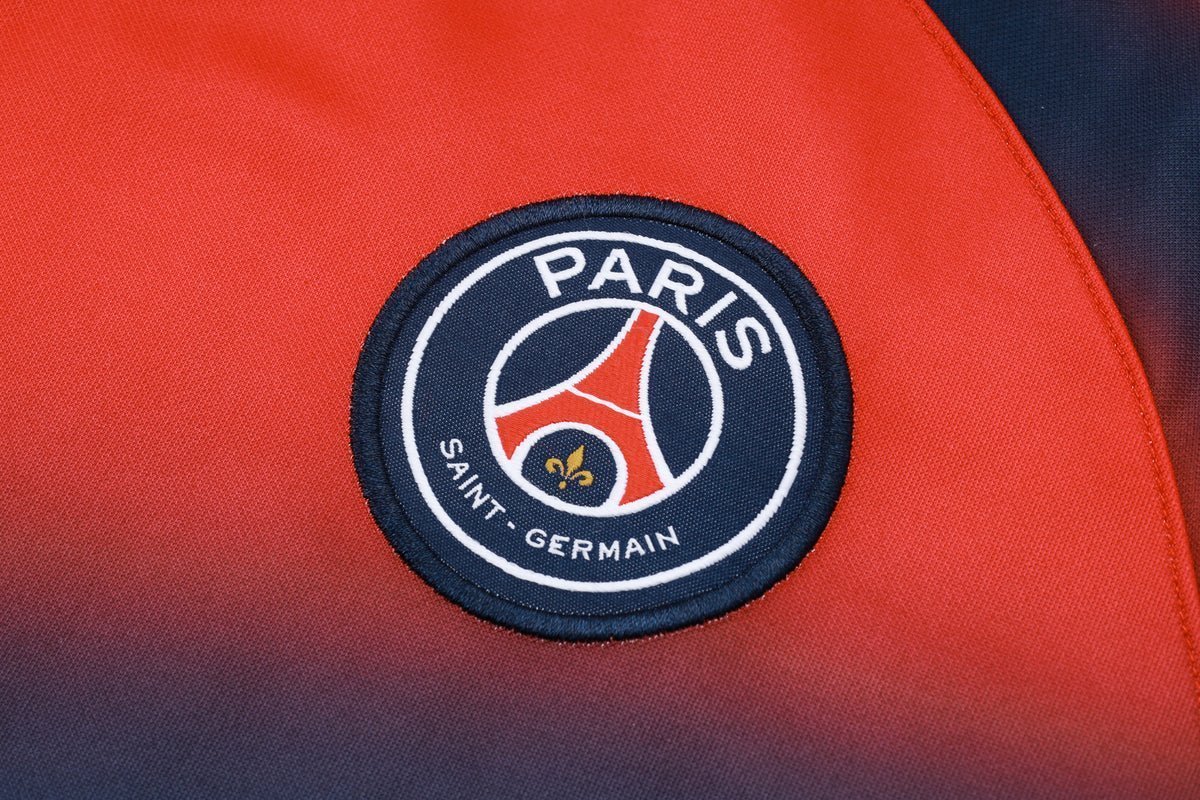 PSG Dark Blue and Red Tracksuit II from FootballPrestige.com - Premium Football Kits