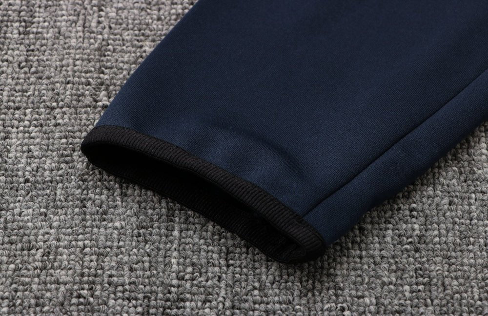 PSG Dark Blue Premium Tracksuit from FootballPrestige.com - Premium Football Kits