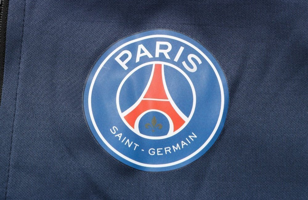 PSG Dark Blue Premium Tracksuit from FootballPrestige.com - Premium Football Kits