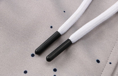 PSG Dark Gray and Blue Premium Tracksuit from FootballPrestige.com - Premium Football Kits