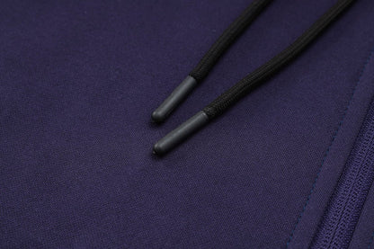 PSG Dark Purple Premium Tracksuit from FootballPrestige.com - Premium Football Kits