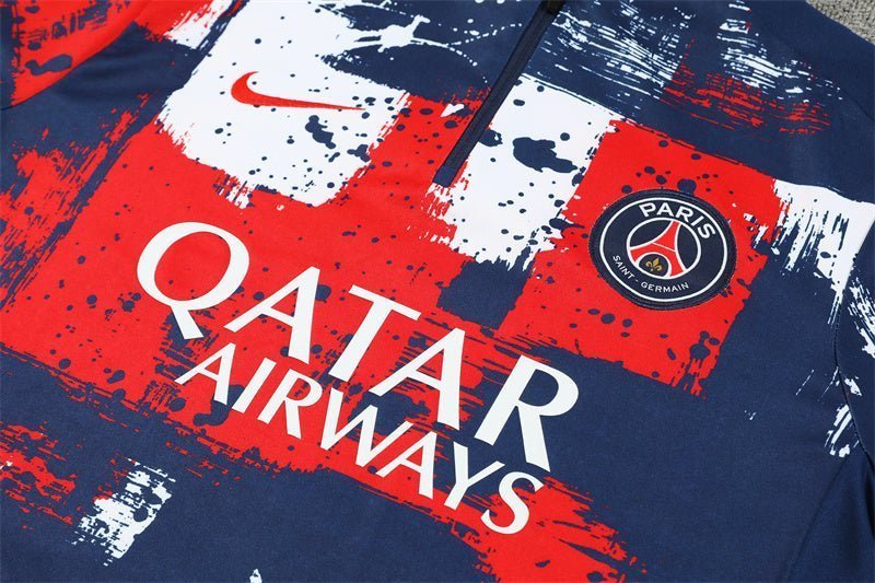 PSG "Parisian Blaze" Premium Tracksuit from FootballPrestige.com - Premium Football Kits