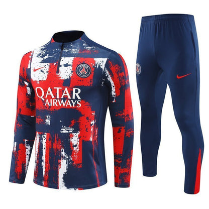 PSG "Parisian Blaze" Premium Tracksuit from FootballPrestige.com - Premium Football Kits