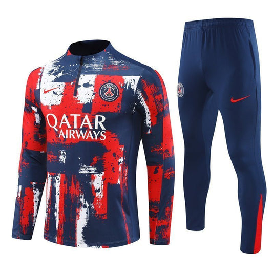 PSG "Parisian Blaze" Premium Tracksuit from FootballPrestige.com - Premium Football Kits