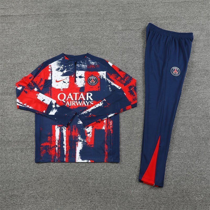 PSG "Parisian Blaze" Premium Tracksuit from FootballPrestige.com - Premium Football Kits