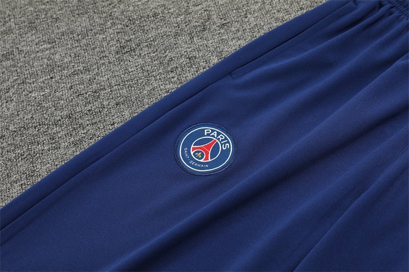 PSG "Parisian Frost" Blue Premium Tracksuit from FootballPrestige.com - Premium Football Kits