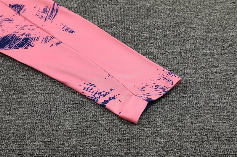PSG "Parisian Frost" Pink Premium Tracksuit from FootballPrestige.com - Premium Football Kits
