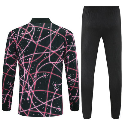 PSG "Stellar Grid" Premium Kids Size Tracksuit from FootballPrestige.com - Premium Football Kits
