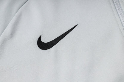 PSG White and Blue Premium Tracksuit from FootballPrestige.com - Premium Football Kits
