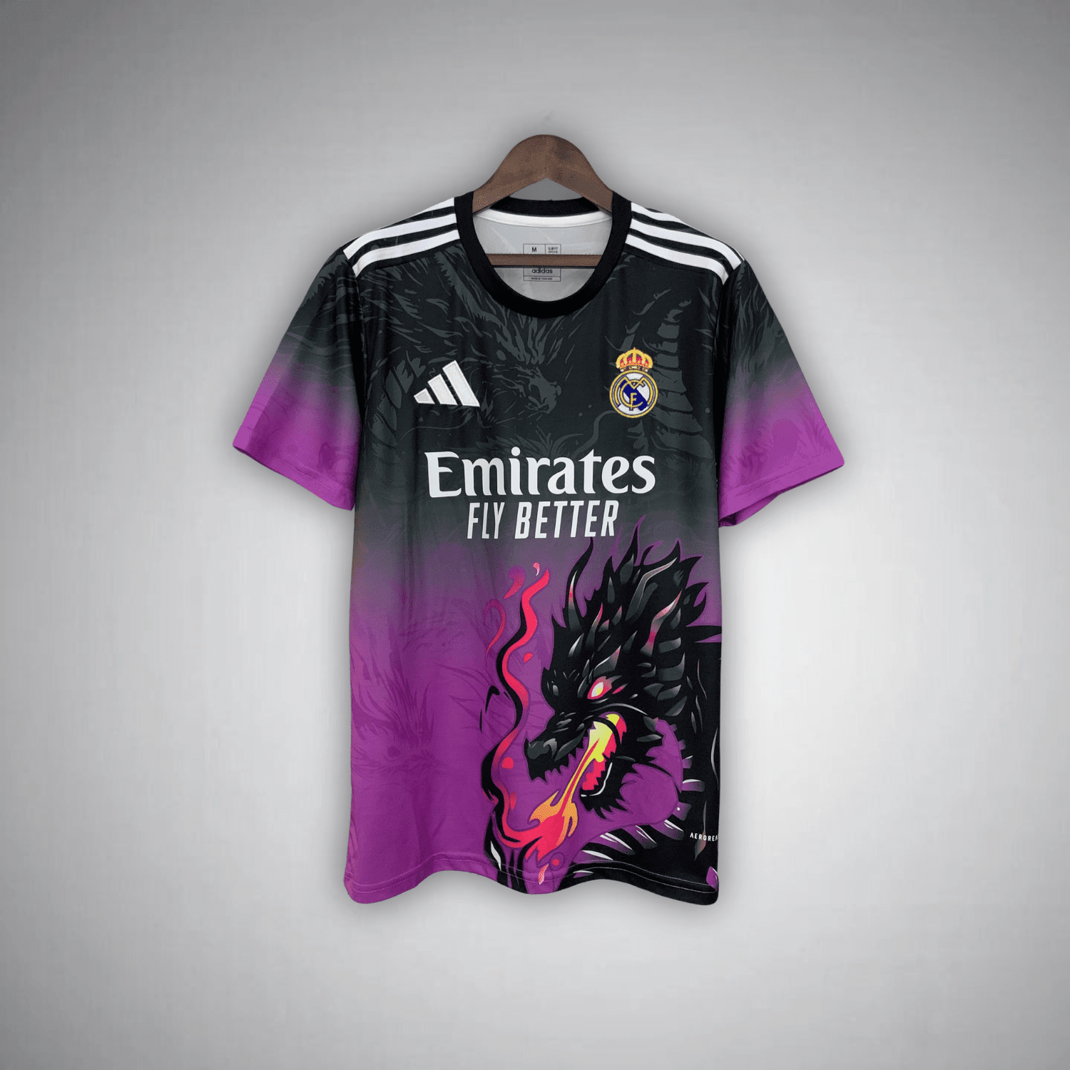Real Madrid "Amethyst Flame" Premium Kit from FootballPrestige.com - Premium Football Kits