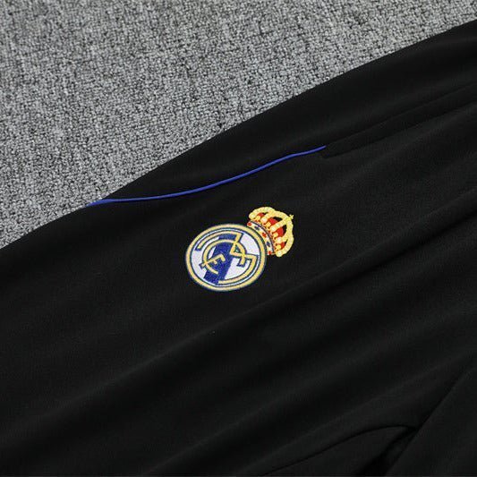 Real Madrid "Azul Reactor" Premium Kids Size Tracksuit from FootballPrestige.com - Premium Football Kits