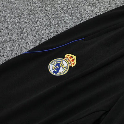 Real Madrid "Azul Reactor" Premium Kids Size Tracksuit from FootballPrestige.com - Premium Football Kits
