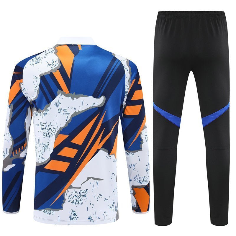 Real Madrid "Azul Reactor" Premium Tracksuit from FootballPrestige.com - Premium Football Kits