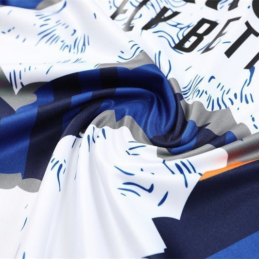 Real Madrid "Azul Reactor" Premium Tracksuit from FootballPrestige.com - Premium Football Kits