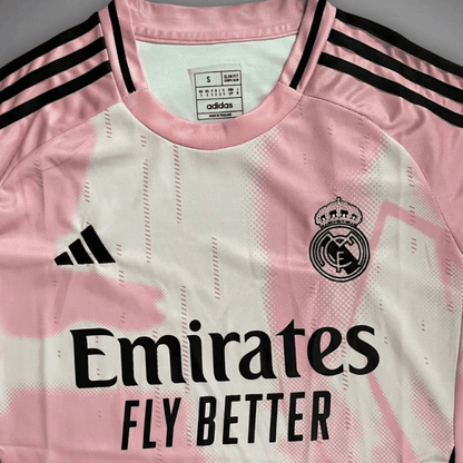 Real Madrid "Ballet Rosé" Premium Kit from FootballPrestige.com - Premium Football Kits