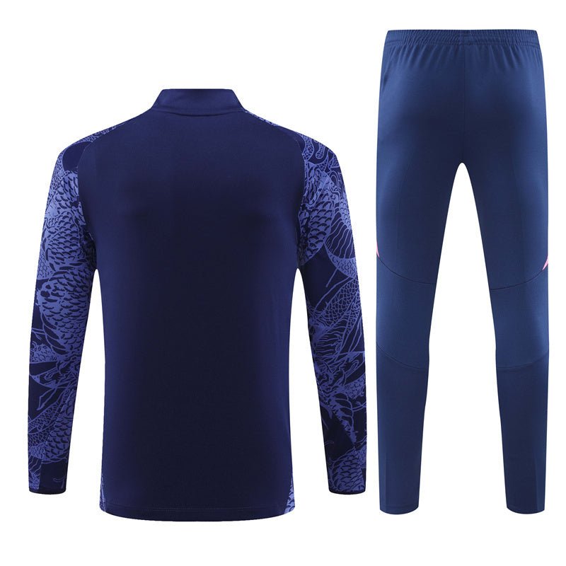 Real Madrid "Celestial Midnight" Premium Kids Size Tracksuit from FootballPrestige.com - Premium Football Kits