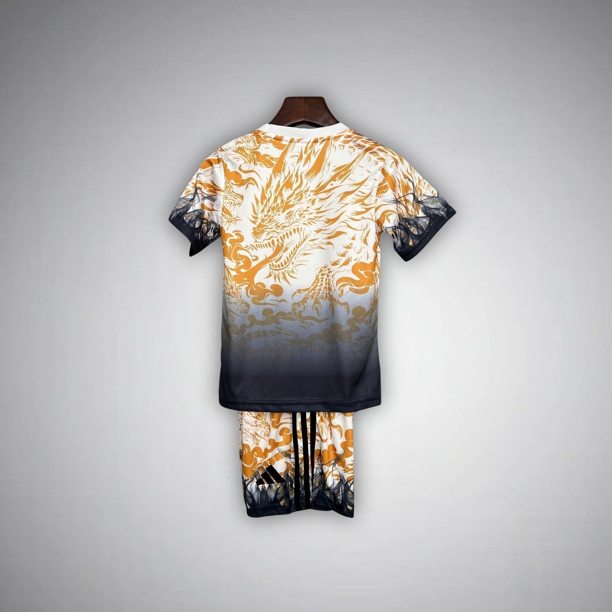 Real Madrid "Draconic Flame" Premium Kids Size Kit from FootballPrestige.com - Premium Football Kits