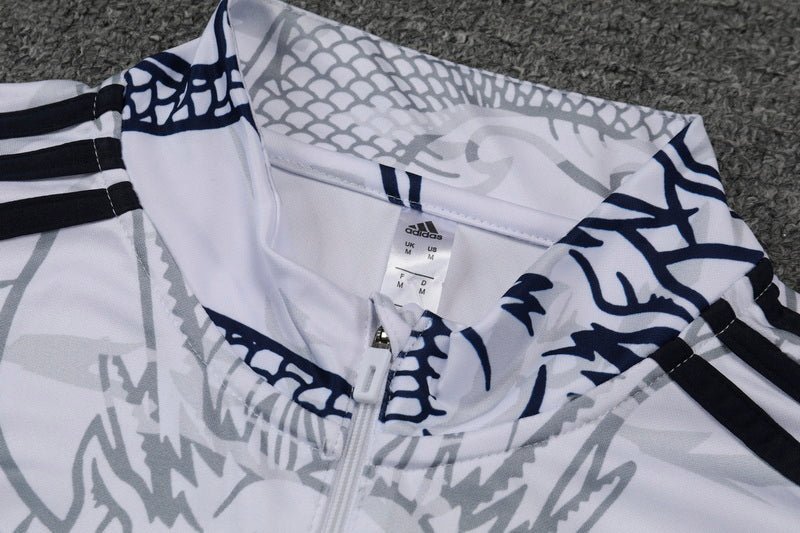 Real Madrid "Dragón Blanco" Premium Tracksuit from FootballPrestige.com - Premium Football Kits