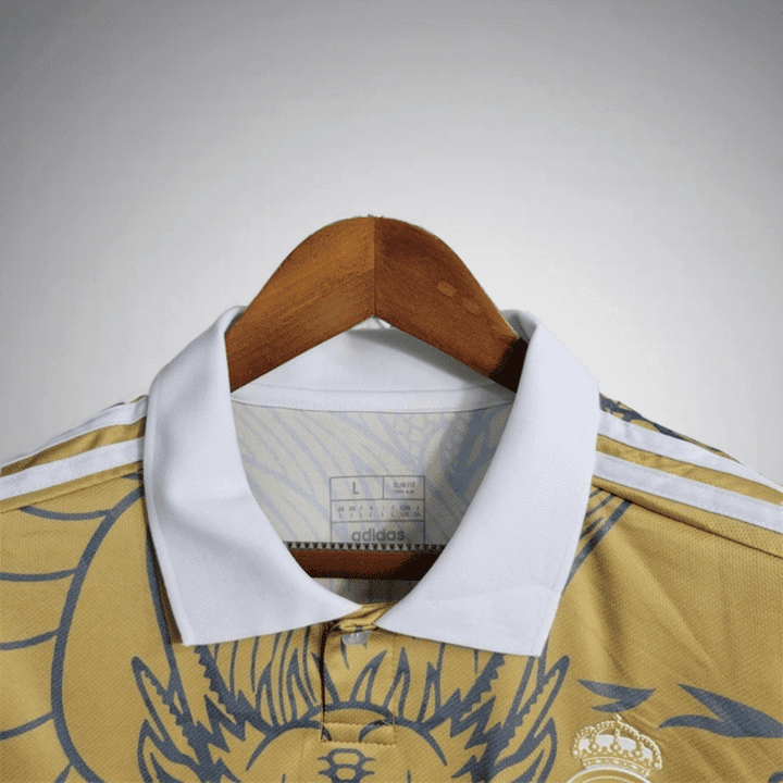 Real Madrid "Dragón Dorado" Premium Kit from FootballPrestige.com - Premium Football Kits