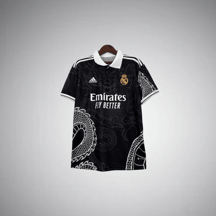 Real Madrid "Dragón Negro" Premium Kit from FootballPrestige.com - Premium Football Kits