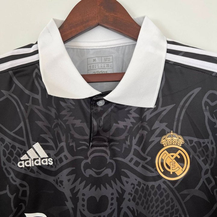 Real Madrid "Dragón Negro" Premium Kit from FootballPrestige.com - Premium Football Kits