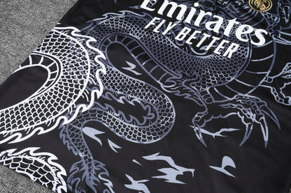 Real Madrid "Dragón Negro" Premium Tracksuit from FootballPrestige.com - Premium Football Kits