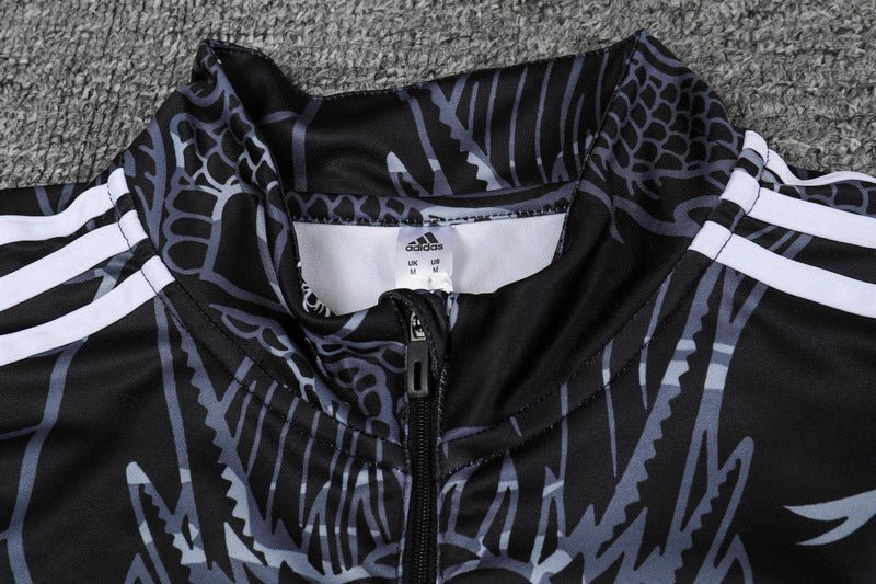 Real Madrid "Dragón Negro" Premium Tracksuit from FootballPrestige.com - Premium Football Kits