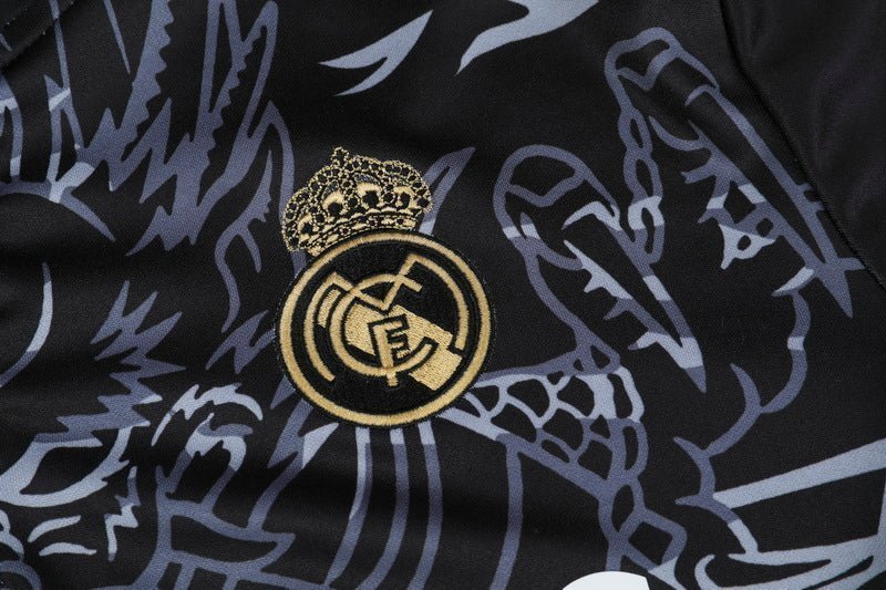 Real Madrid "Dragón Negro" Premium Tracksuit from FootballPrestige.com - Premium Football Kits