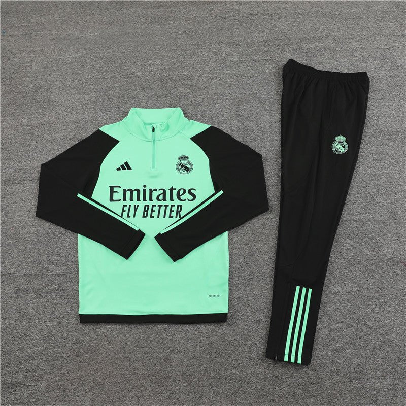 Real Madrid "Emerald Phase" Premium Tracksuit from FootballPrestige.com - Premium Football Kits