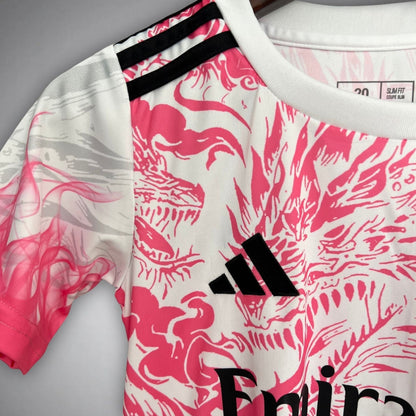 Real Madrid "Flameborn" Premium Kids Size Kit from FootballPrestige.com - Premium Football Kits