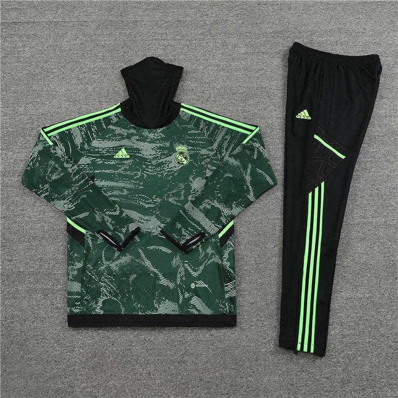 Real Madrid "Forest Silence" Premium UCL Tracksuit from FootballPrestige.com - Premium Football Kits